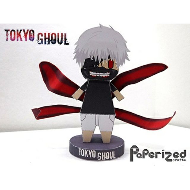 Mô hình giấy anime [Tokyo Ghoul] Chibi Kaneki Ken