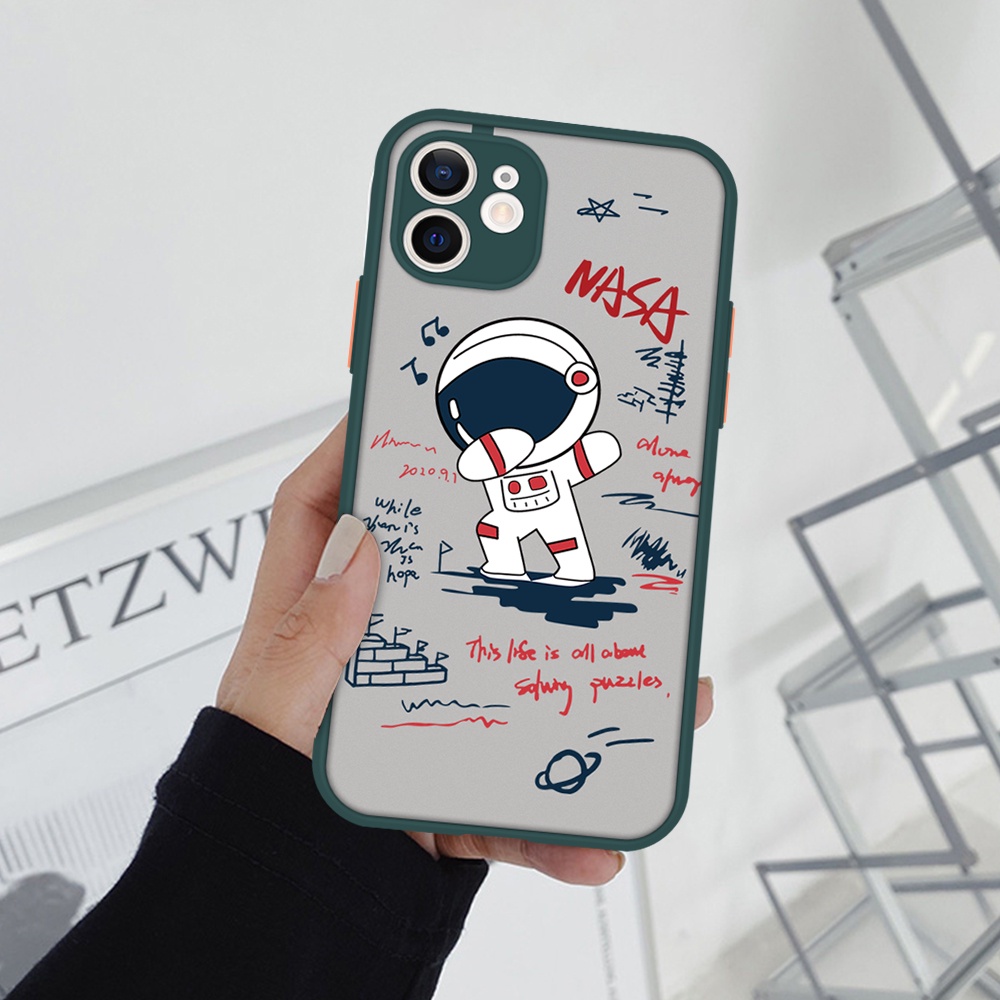 Ốp Điện Thoại Họa Tiết Phi Hành Gia Cho Huawei Nova 3i 2i 5T 7 4 6 5i 5 Pro Y7A Y9 Prime Y6P Y6 Y6S Honor 20 Lite