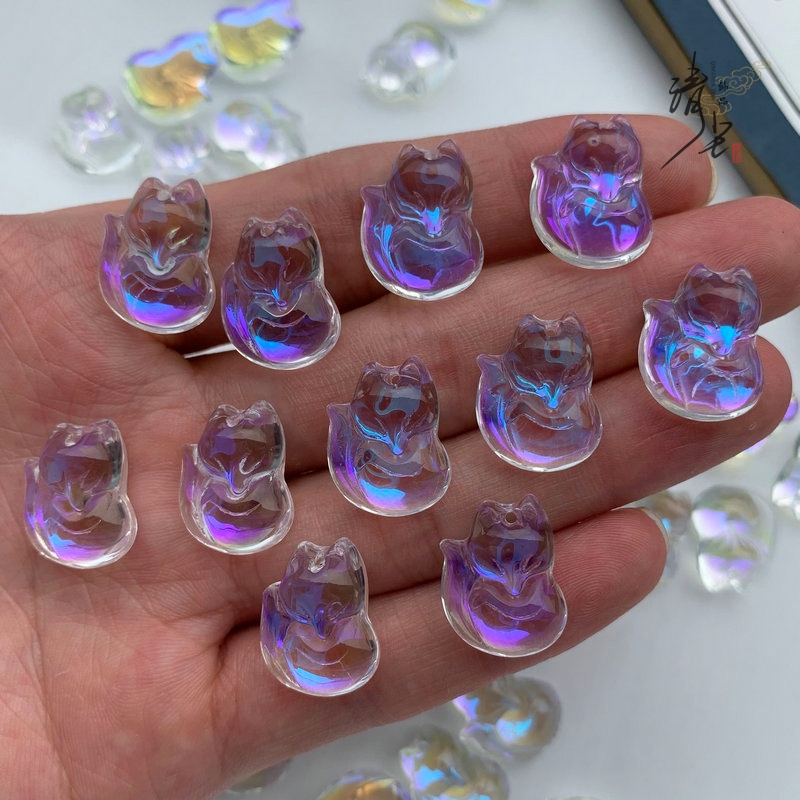 3 bé HỒ LY Thủy Tinh 14x18mm