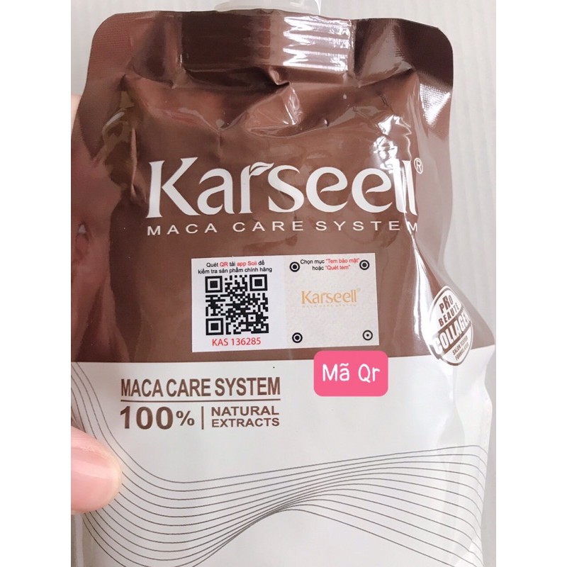 Dầu hấp ủ tóc Kem ủ tóc karseell collagen Maca túi 500ml | BigBuy360 - bigbuy360.vn