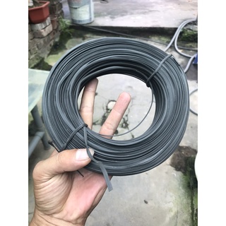 Cuộn dây kẽm bọc nhựa cuộn 900g, buộc hoa lan, cây cảnh, buộc đồ