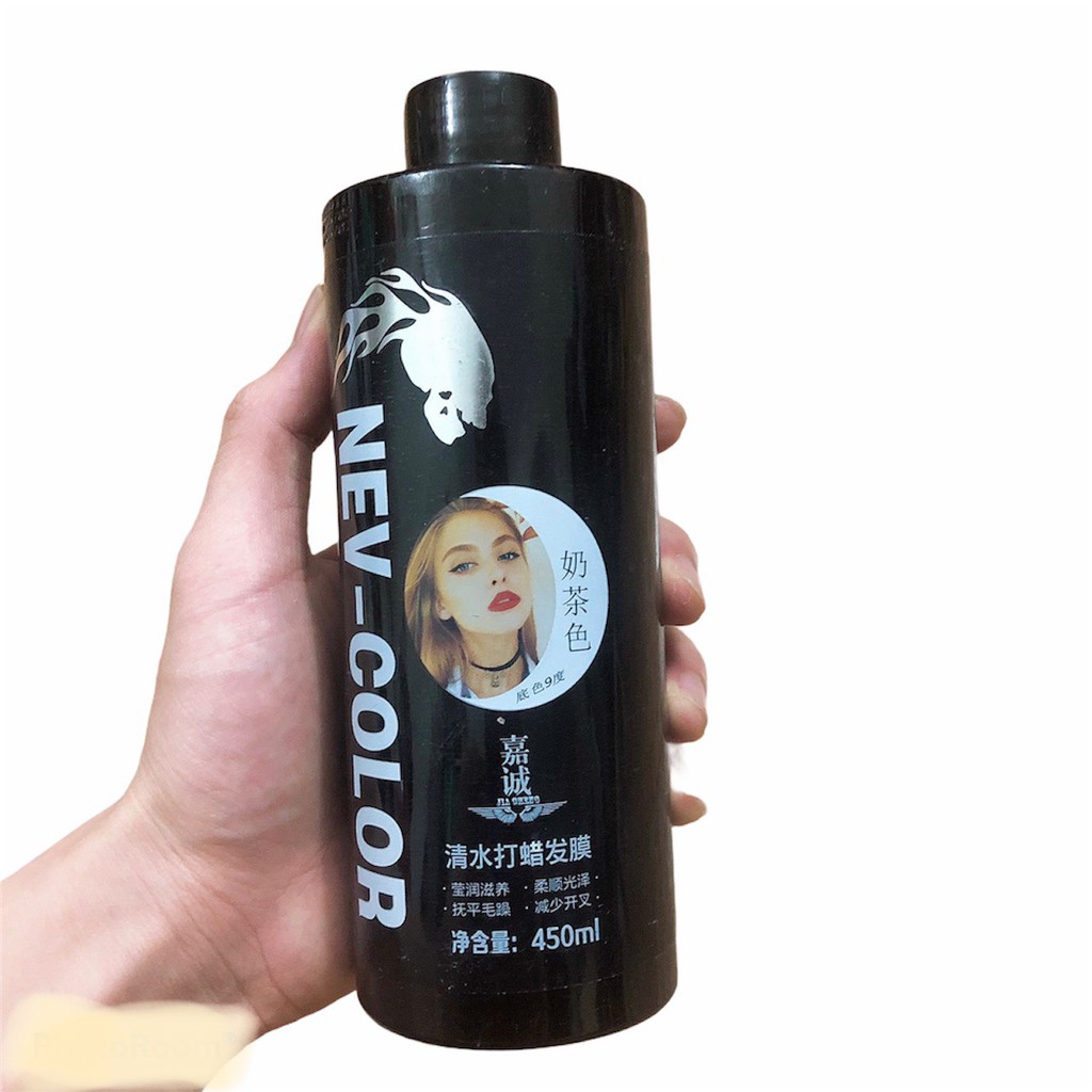 Nhuộm tóc phủ bóng  tím sương 5D Nev Color 450ml