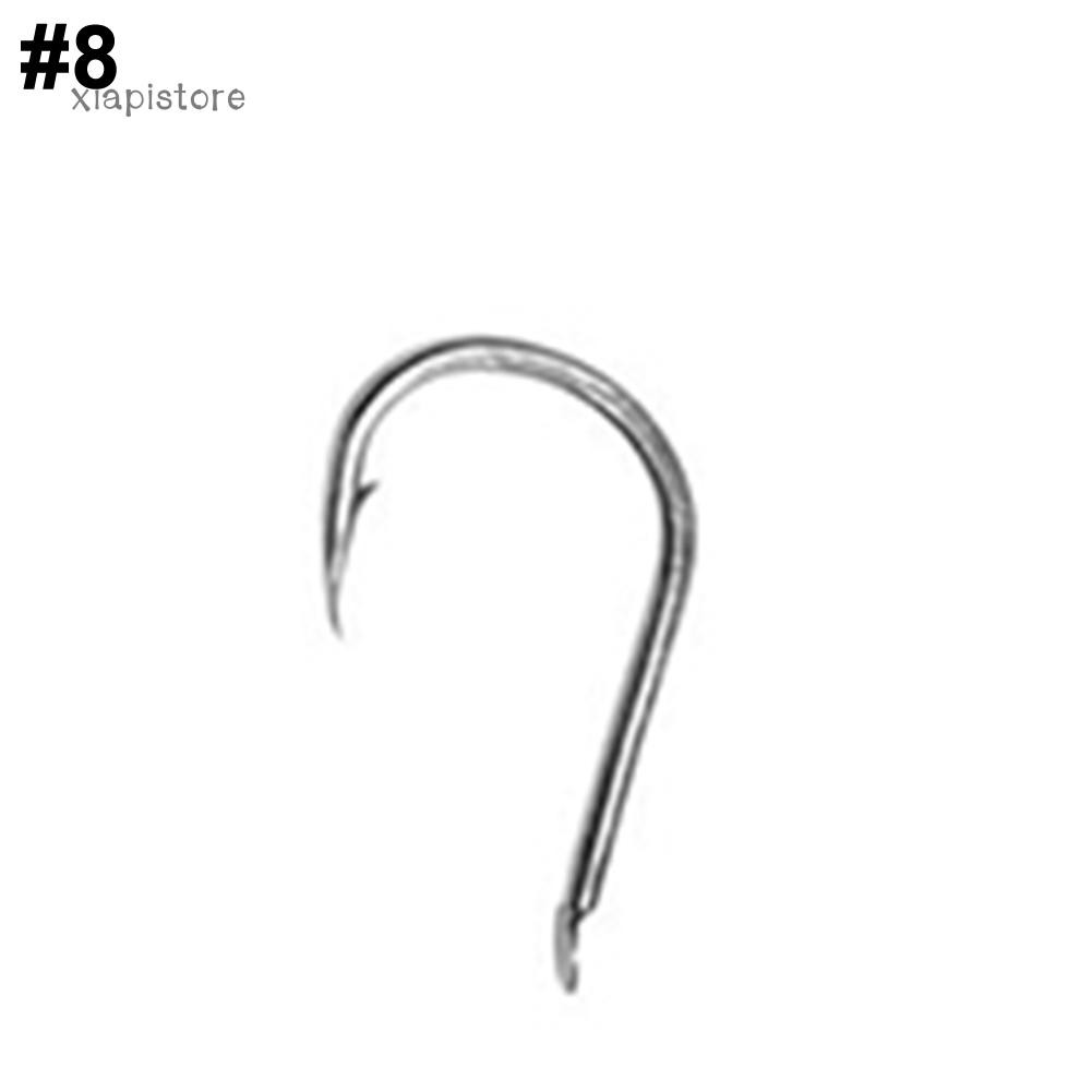 Hộp 100 lưỡi câu cá thép cacbon chất lượng cao