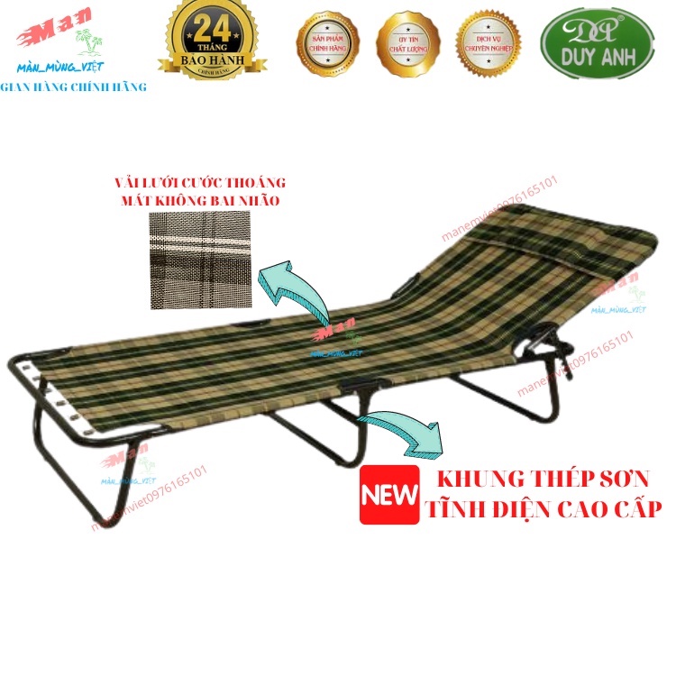 (sale hủy diệt) Giường xếp gấp Duy Anh chính hãng bảo hành 2 năm