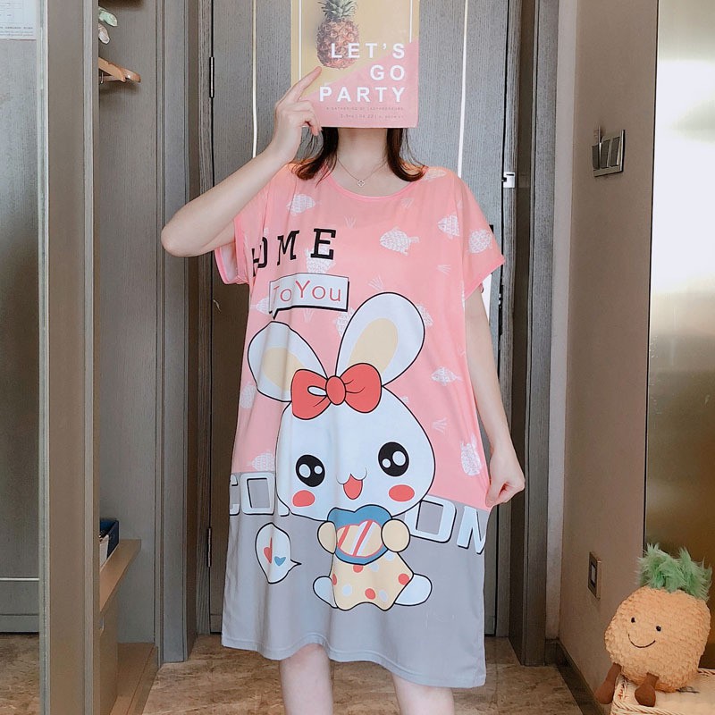 Váy Ngủ Cute In Hoạt Hình | BigBuy360 - bigbuy360.vn