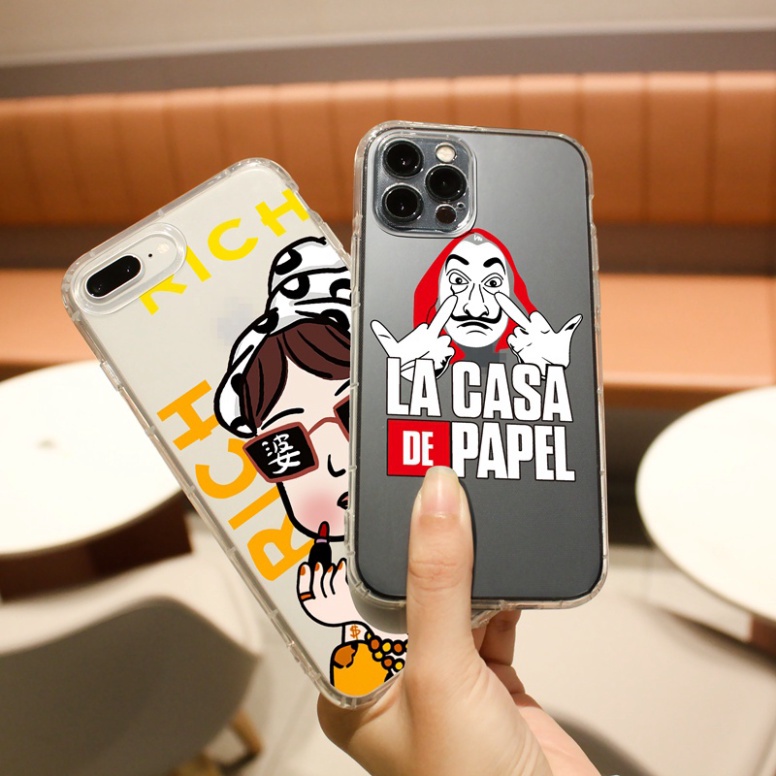 Ốp lưng iphone 6, 6s plus, 7 8 Plus, X, XS, XR, XSMAX, 11, 12, 13 PROMAX TRONG SUỐT QUY TỘC PKVN