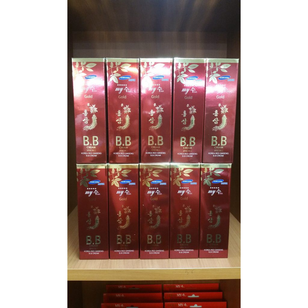 Xả Lỗ (Date 01/2022) KEM NỀN TRANG ĐIỂM  NHÂN SÂM ĐỎ  MY GOLD - BB CREAM | BigBuy360 - bigbuy360.vn