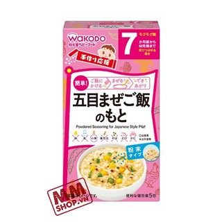 Bột ăn dặm Wakodo gà và nấm 7 tháng