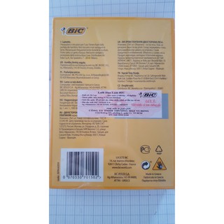 1 HỘP 5 LUỖI DAO LAM HIỆU BIC