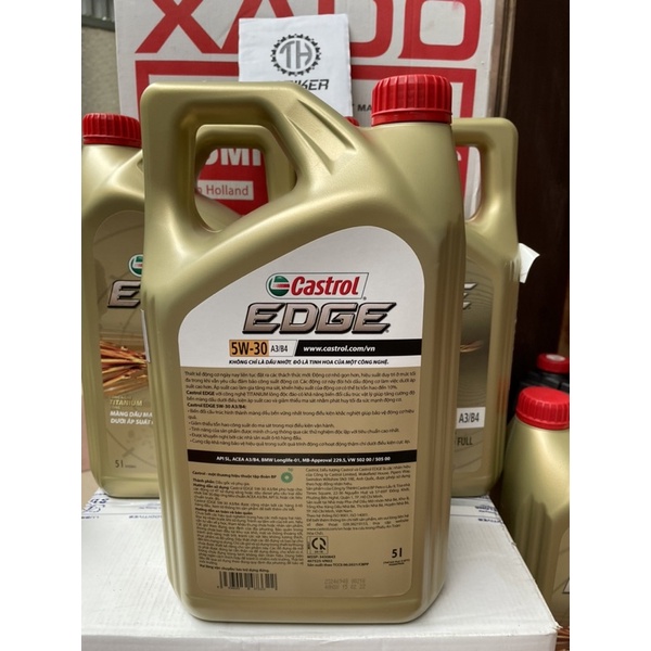 Dầu nhớt Castrol Edge titanium FST 5w30 dành cho ô tô