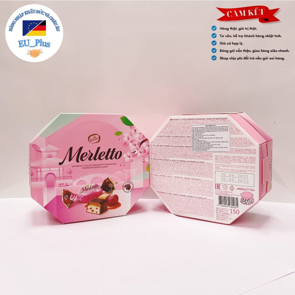 Kẹo SCL Merletto 150g-hồng