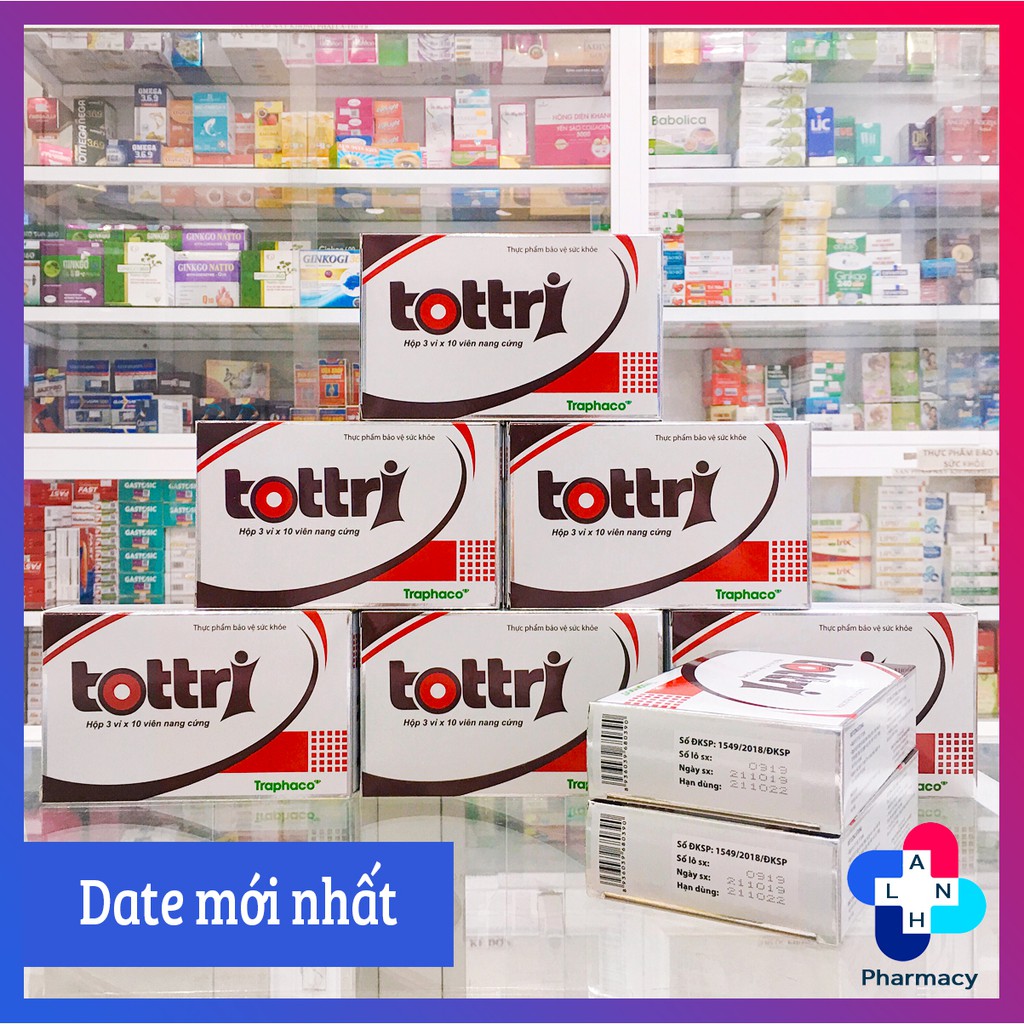 TOTTRI (VIÊN NANG)- Thực phẩm bảo vệ sức khỏe.