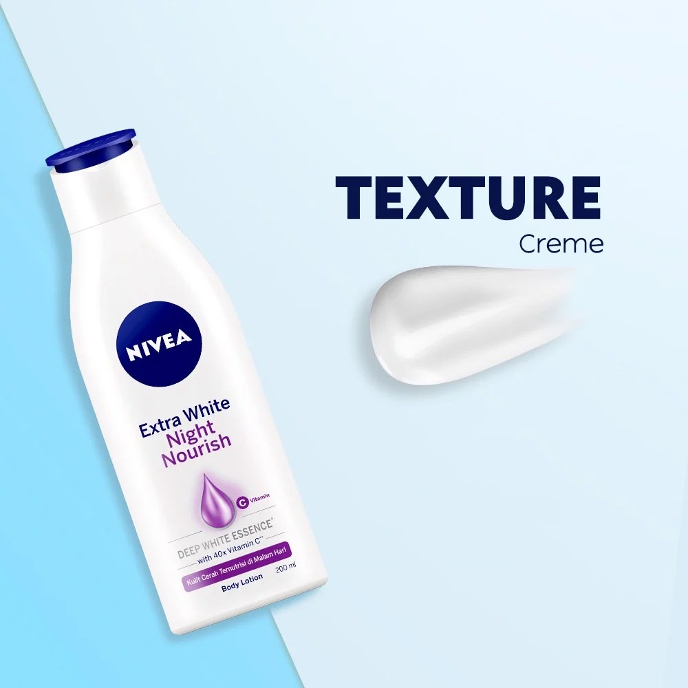 Sữa Dưỡng Thể Nivea Dưỡng Trắng Ban Đêm 200ml