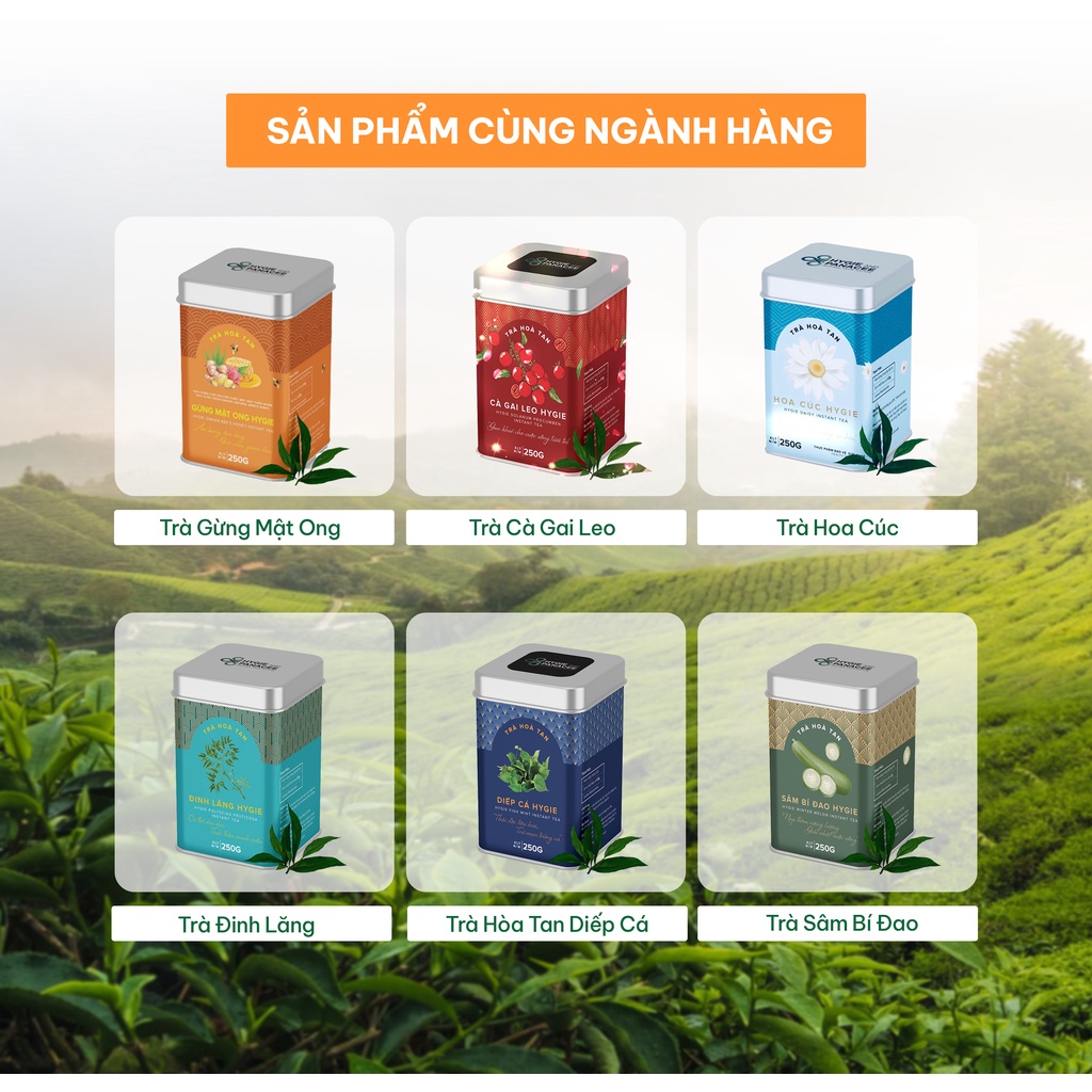 Trà Dây Thìa Canh Hygie 50g/250g giúp ổn định đường huyết