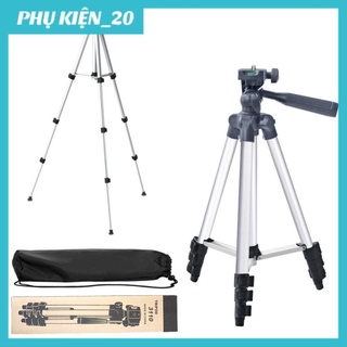 Gậy Tripod 3110 3 chân, giá đỡ điện thoại máy ảnh, chụp ảnh tự sướng 3 chân chắc chắn