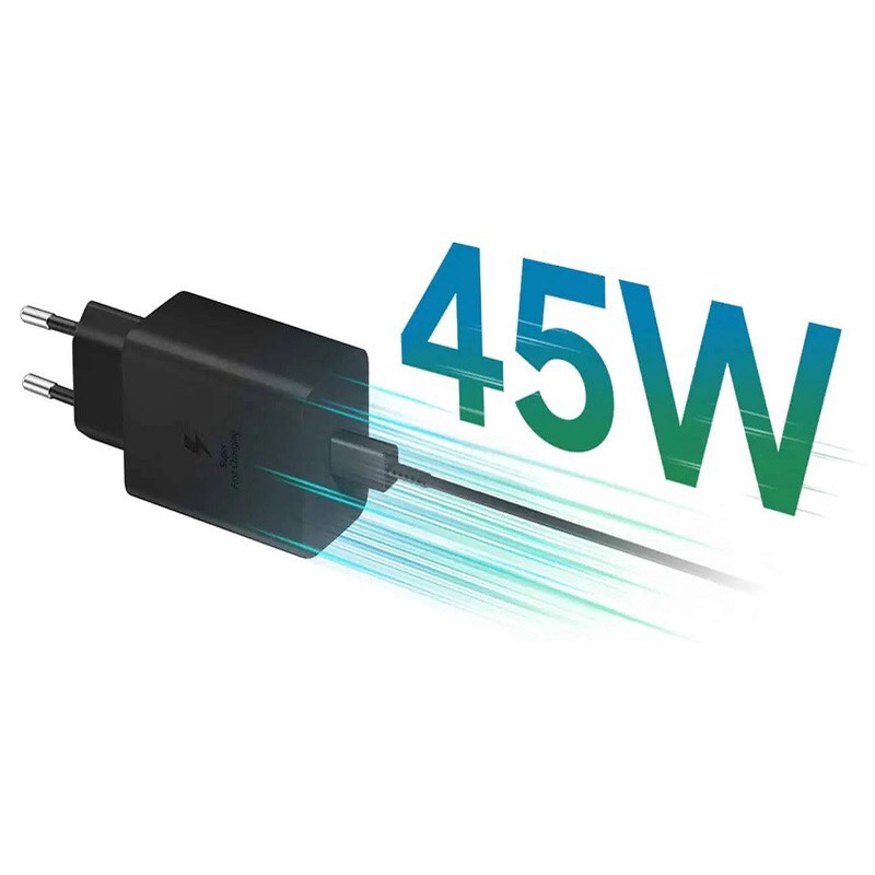 Bộ Sạc Củ Sạc SS 45W Hàng Xịn Chân Typ-C Sạc Siêu Nhanh Không Nóng Máy Bảo Hành 6 Tháng