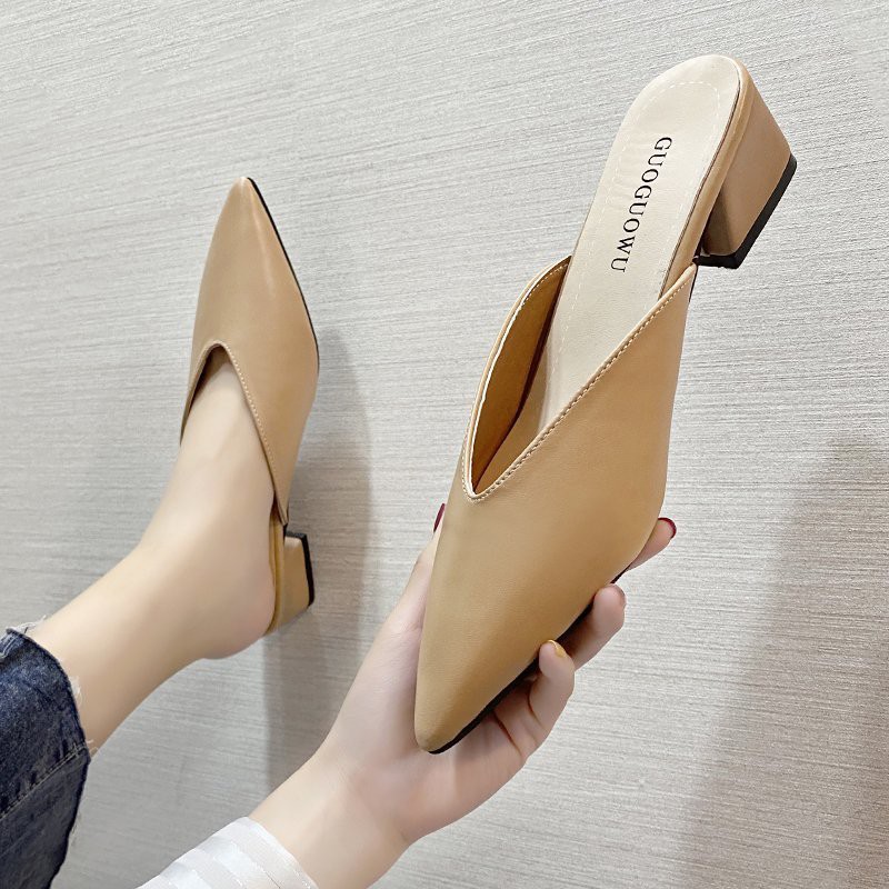 Sục mũi nhọn da mềm mã F685