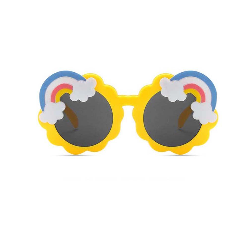 Kính Mát Tròng Màu Cầu Vồng Dễ Thương Phong Cách Hàn Quốc WMES15H Cho Bé Gái