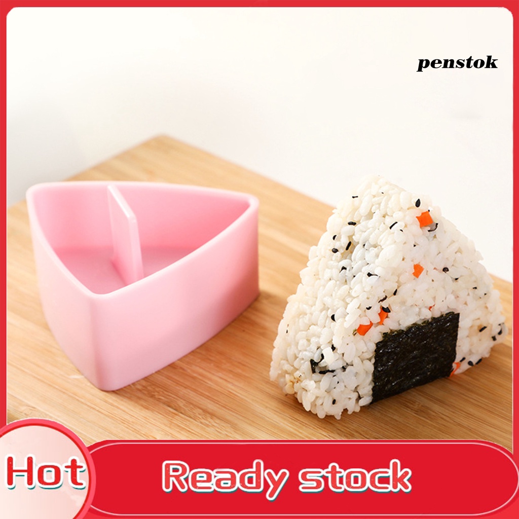 Khuôn Làm Sushi Hình Tam Giác Bằng Pp Cách Nhiệt Chống Dính Tiện Dụng Cho Gia Đình
