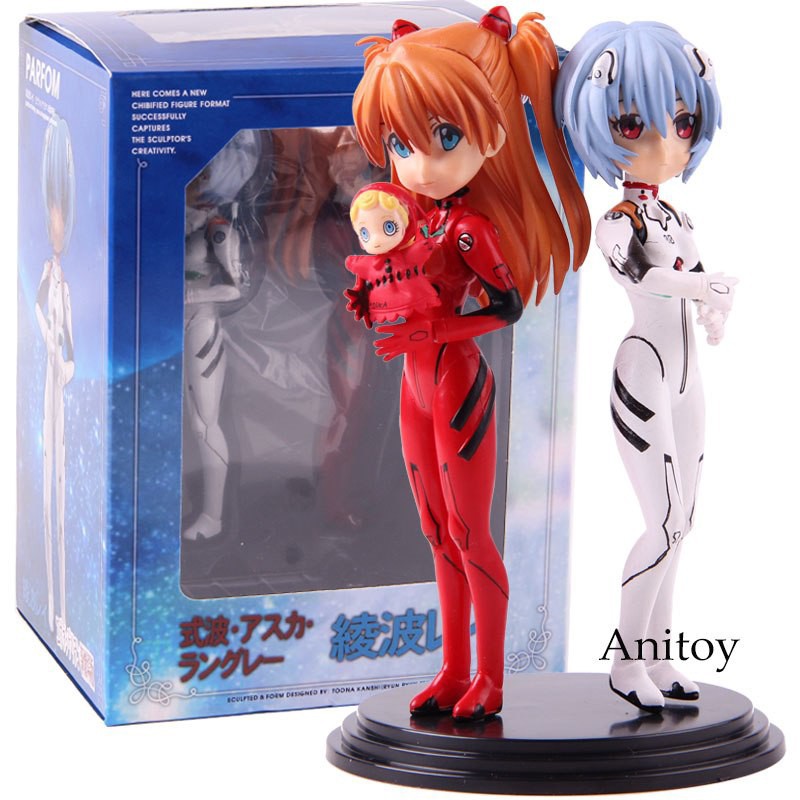 Mô hình đồ chơi nhân vật Neon Genesis Evangelion Ayanami Rei Asuka Langley Soryu