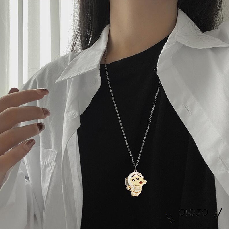Dây Chuyền Mặt Hoạt Hình đơn Giản Thời Trang Cao Cấp Cho Các Cặp đôi-OLO