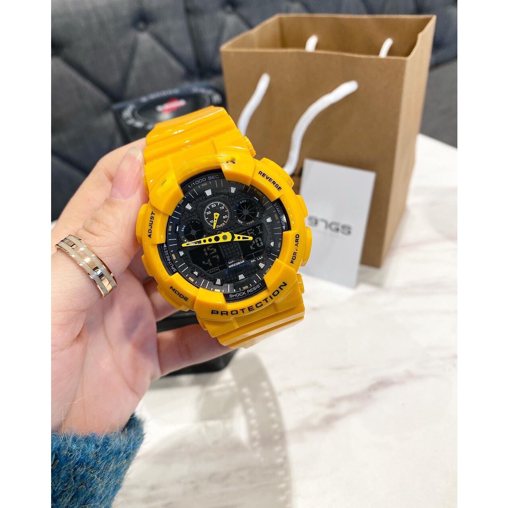 Đồng hồ nam G.100 thể thao cá tính size 42mm