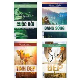 Sách - Combo 4 cuốn Ý cao tình đẹp + Sống đẹp + Sống đời đáng sống + Chấp Nhận Cuộc Đời