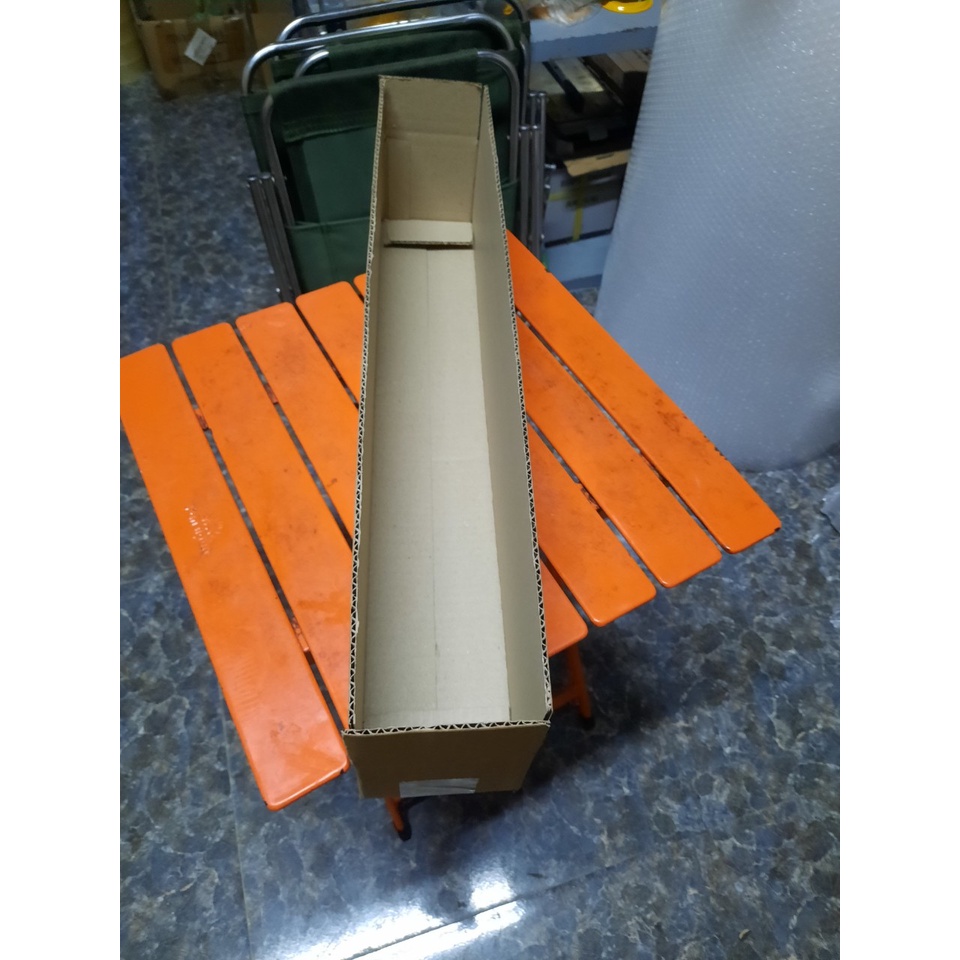 61x10x10 1 Hộp carton đóng hàng 3 lớp sóng A/B/E mặt nâu trơn