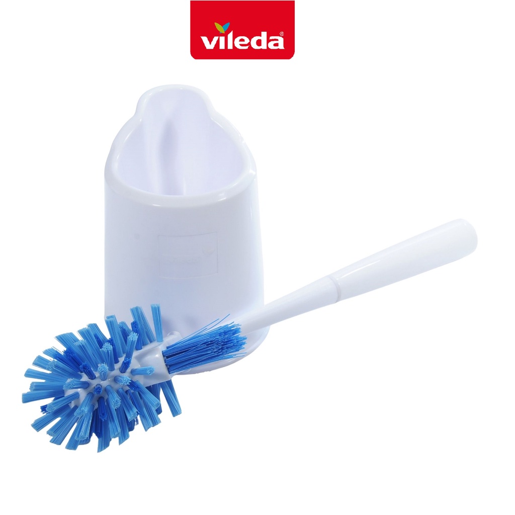 [Mã BMBAU50 giảm 7% đơn 99K] Chổi cọ bồn cầu, toilet VILEDA Power Brush gồm khay đựng để pha nước tẩy rửa - TSU156132