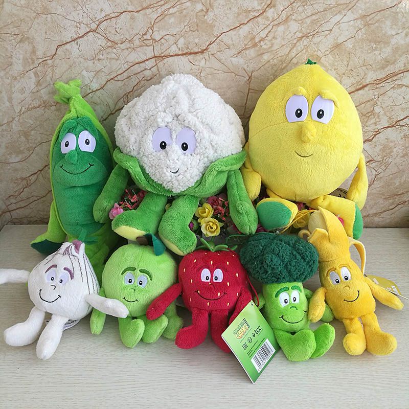 Trái Cây Nhồi Bông Mềm Mại Xinh Xắn