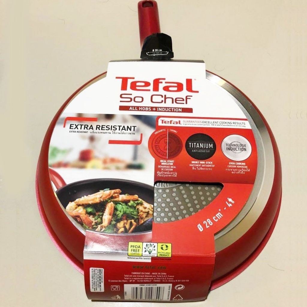 Chảo chiên chống dính đáy từ Tefal Sochef 🥰 FREE SHIP 🥰 Chảo chiên chống dính đáy từ Tefal Sochef  thương hiệu Pháp