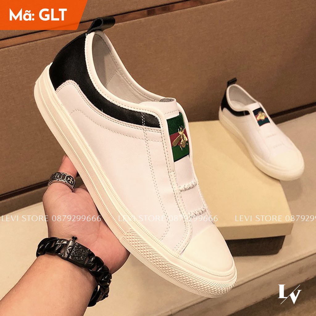 [SNEAKER NAM] Giày Thời Trang Nam Cao Cấp - GIÀY LƯỜI THỜI TRANG CAO CẤP BEE SHAPE