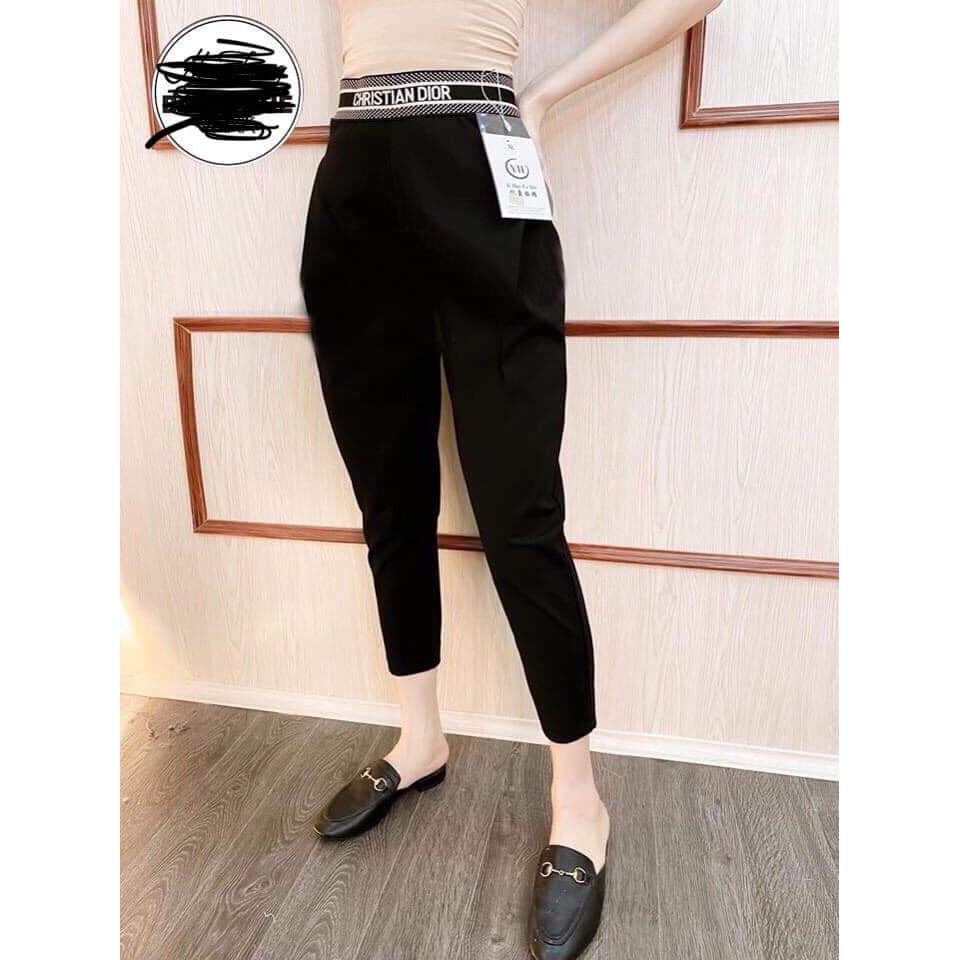 Quần baggy umi cạp cao