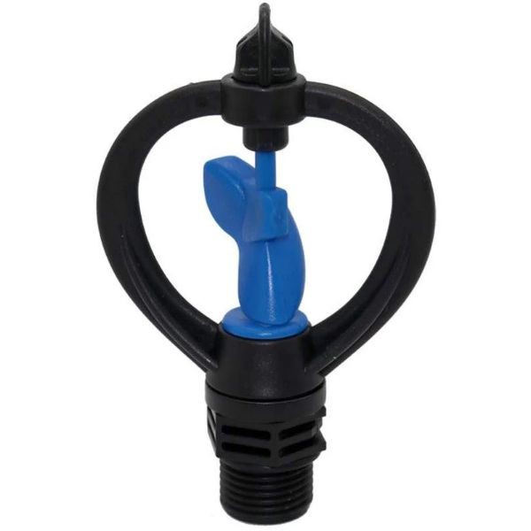 2 Béc tưới cây phun mưa kiểu thìa xoay 360 độ chân ren 21mm