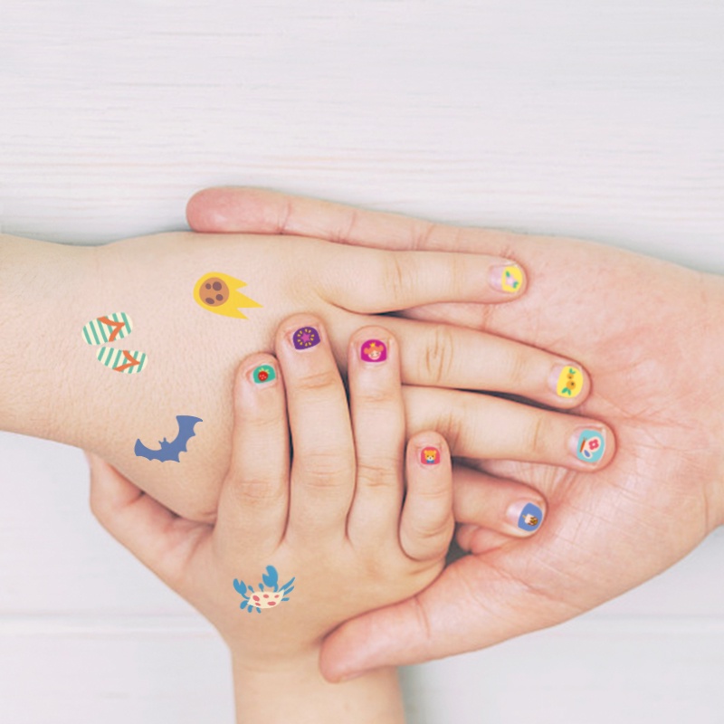Đồ Chơi Sticker Dán Móng Tay Cho Bé Gái Nail Stickers Mideer - 2 Mẫu 1000 Miếng Dán Móng Tay Giả Cho Bé Gái - CleverKids