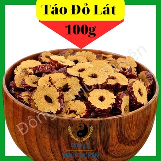 Táo đỏ thái lát 100g - 300g - cắt lát