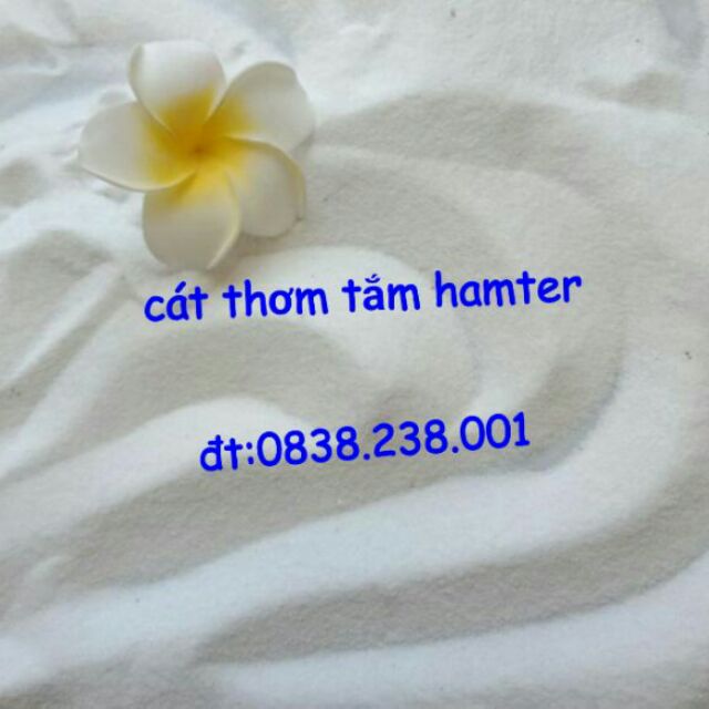 cát tắm thơm Hamter-phụ kiện thú cưng Hà Nội