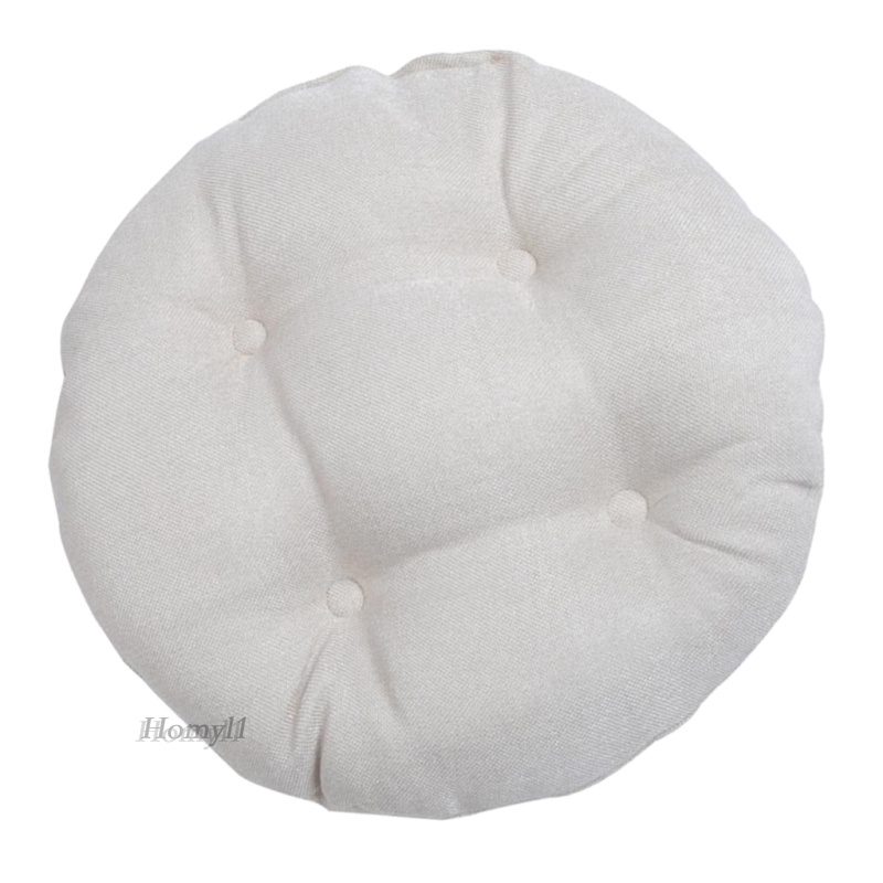 [HOMYL1]Solid Round Stool Seat Cushion Tatami Floor Pillow for Home Outdoor 30cm