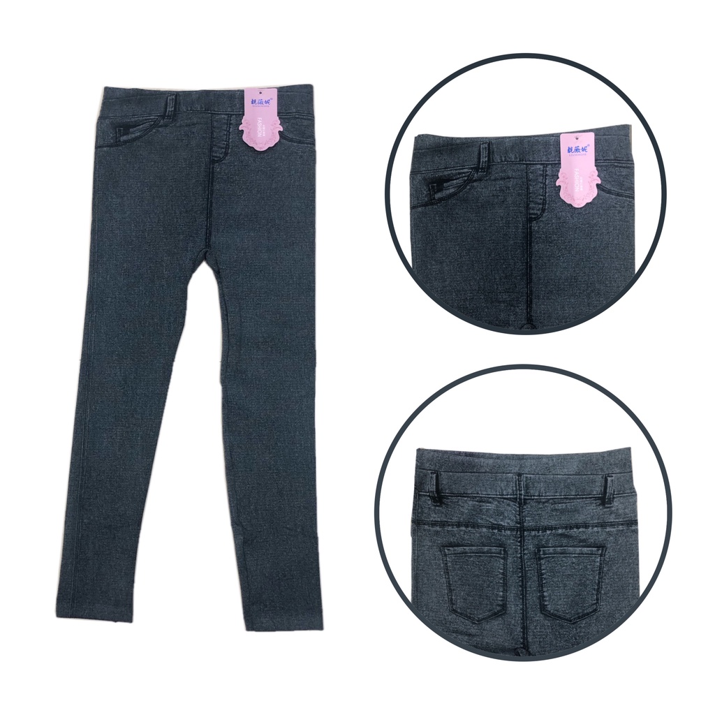 Quần legging giả bò ôm dáng siêu đẹp | BigBuy360 - bigbuy360.vn