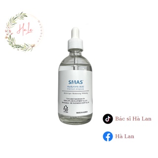 Serum cấp nước phục hồi làm sáng da smas ha 100ml