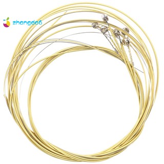 Replacement 6 Pcs A406 Steel Strings Set for Acoustic Guitar