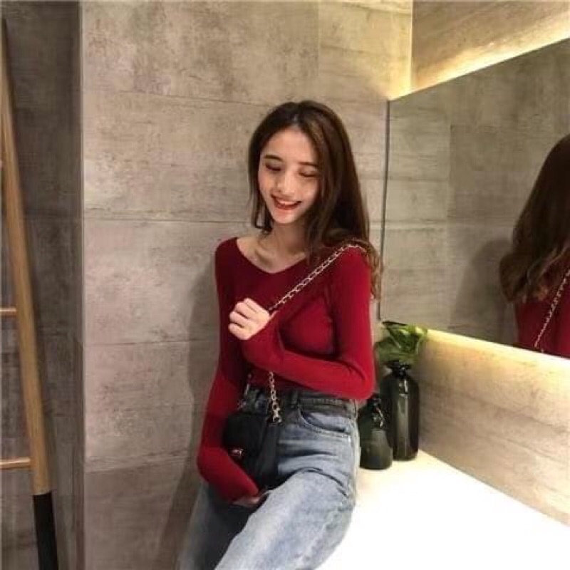 Áo len nữ ,áo len nữ hàn quốc cổ  V nữ mềm mịn co giãn nhiều màu dễ phối đồ hàng Quảng Châu loại 1 AL02