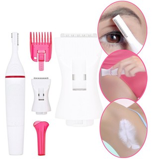 Máy tỉa chân mày, cạo lông nách tay chân, tỉa lông vùng kín, cắt tóc không gây đau - KD02