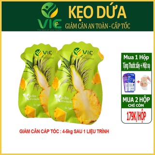 Kẹo Dứa giảm cân nhanh an toàn cấp tốc giảm béo hiệu quả detox VIC organic không phải là thuốc giảm cân