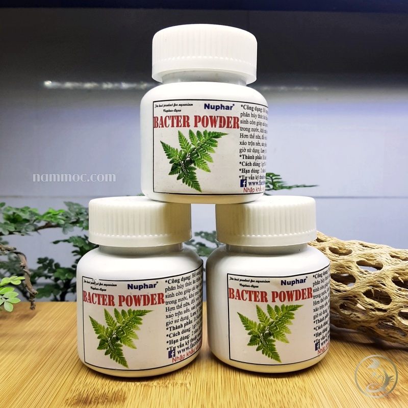 Nuphar - BACTER POWDER | Vi Sinh Đậm Đặc - Xử Lý Nước Bể Cá cảnh, Thuỷ sinh