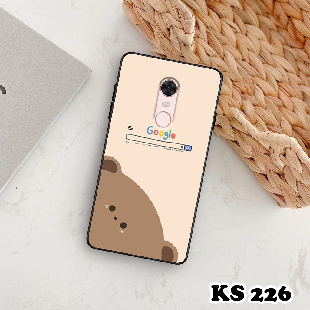 Ốp lưng Xiaomi Redmi Note 3 - Xiaomi Redmi Note 4 - Xiaomi Redmi Note 4X - Ốp in hình gấu bear ngộ nghĩnh