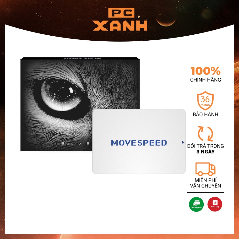 Ổ cứng MOVE SPEED SSD SATA III cao cấp chính hãng chuyên PC Gaming Máy tính Laptop Bảo hành 36 Tháng