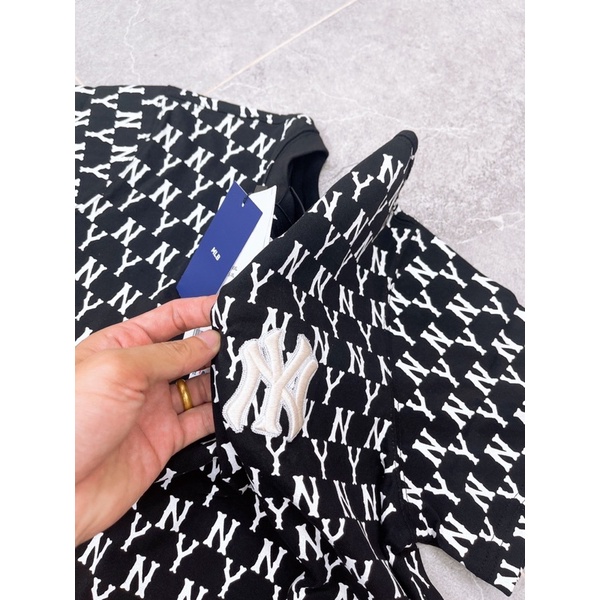 Váy suông NY MIb mẫu mới 2022 3 màu trắng - đen - xanh hàng cotton FULL TAG