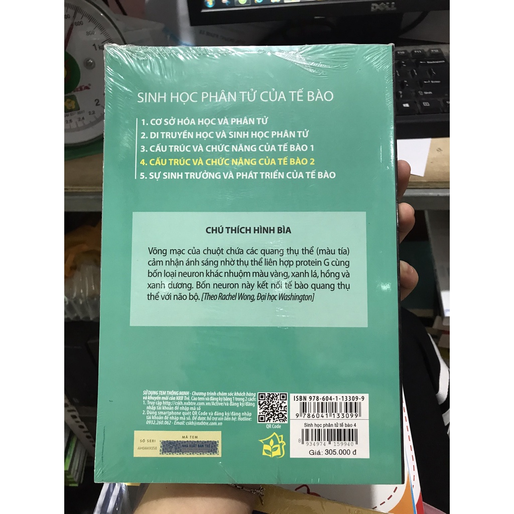 Sách - Sinh học phân tử của tế bào tập 4 : cấu trúc và chức năng của tế bào 2