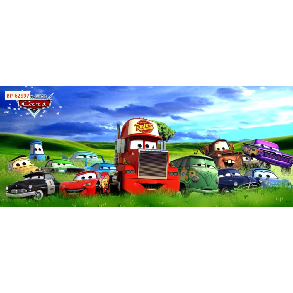 Tranh 3D Dán Tường Phòng Trẻ Em HOẠT HÌNH Nhiều Chủ Đề